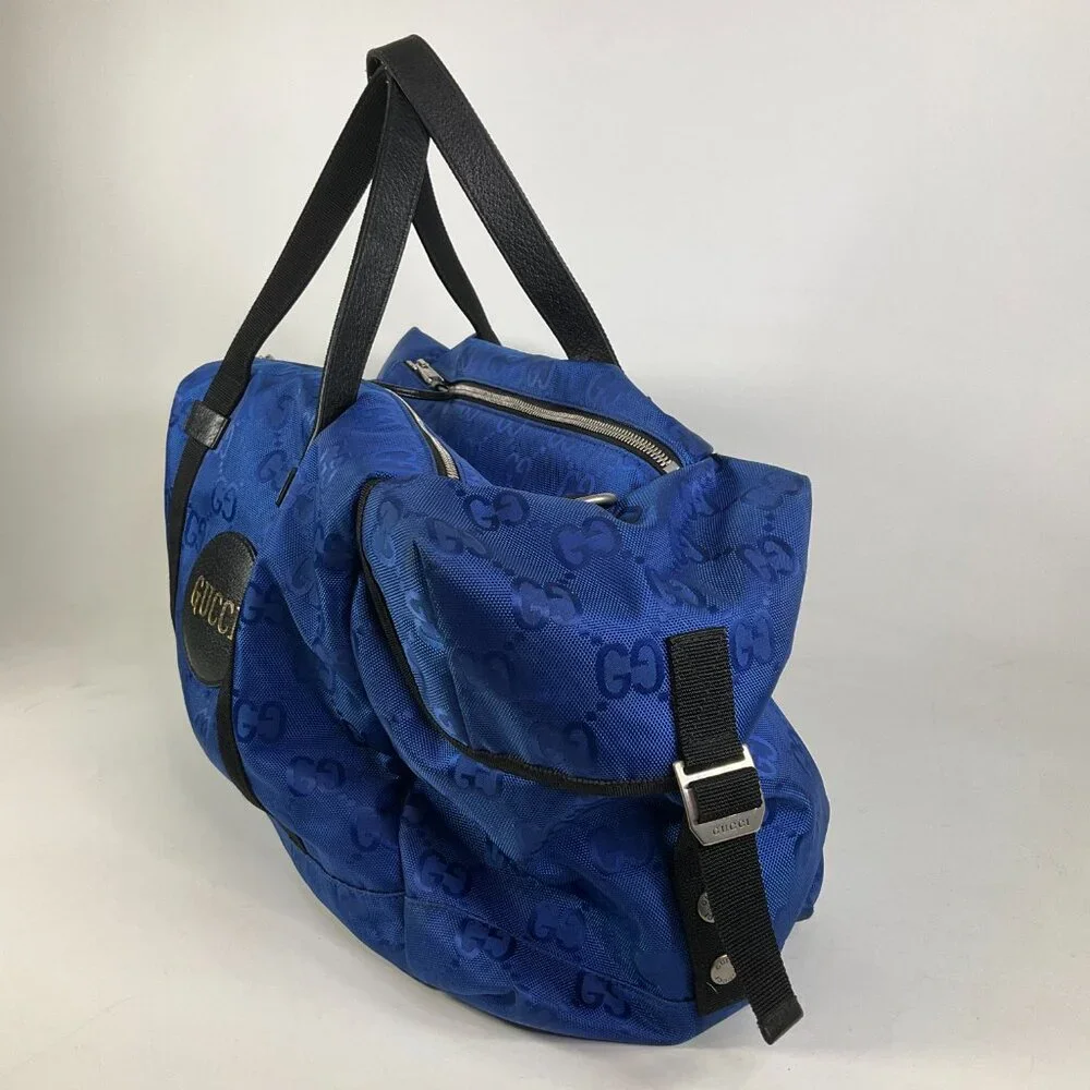 Gucci Off the Grid Duffle Bag GG Monogram Blue